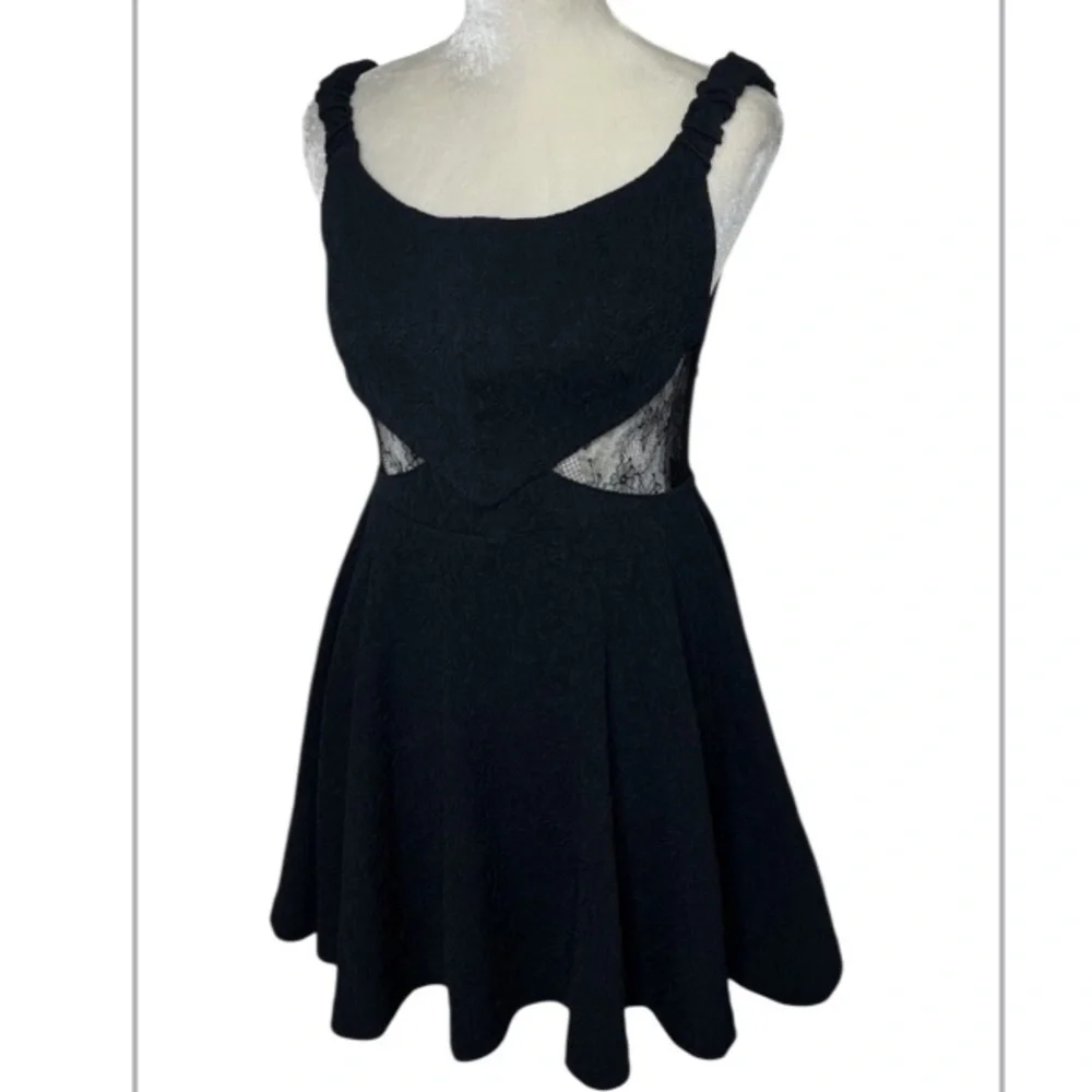 Free People Brooklyn Mini Skater Dress With Pockets NWOT